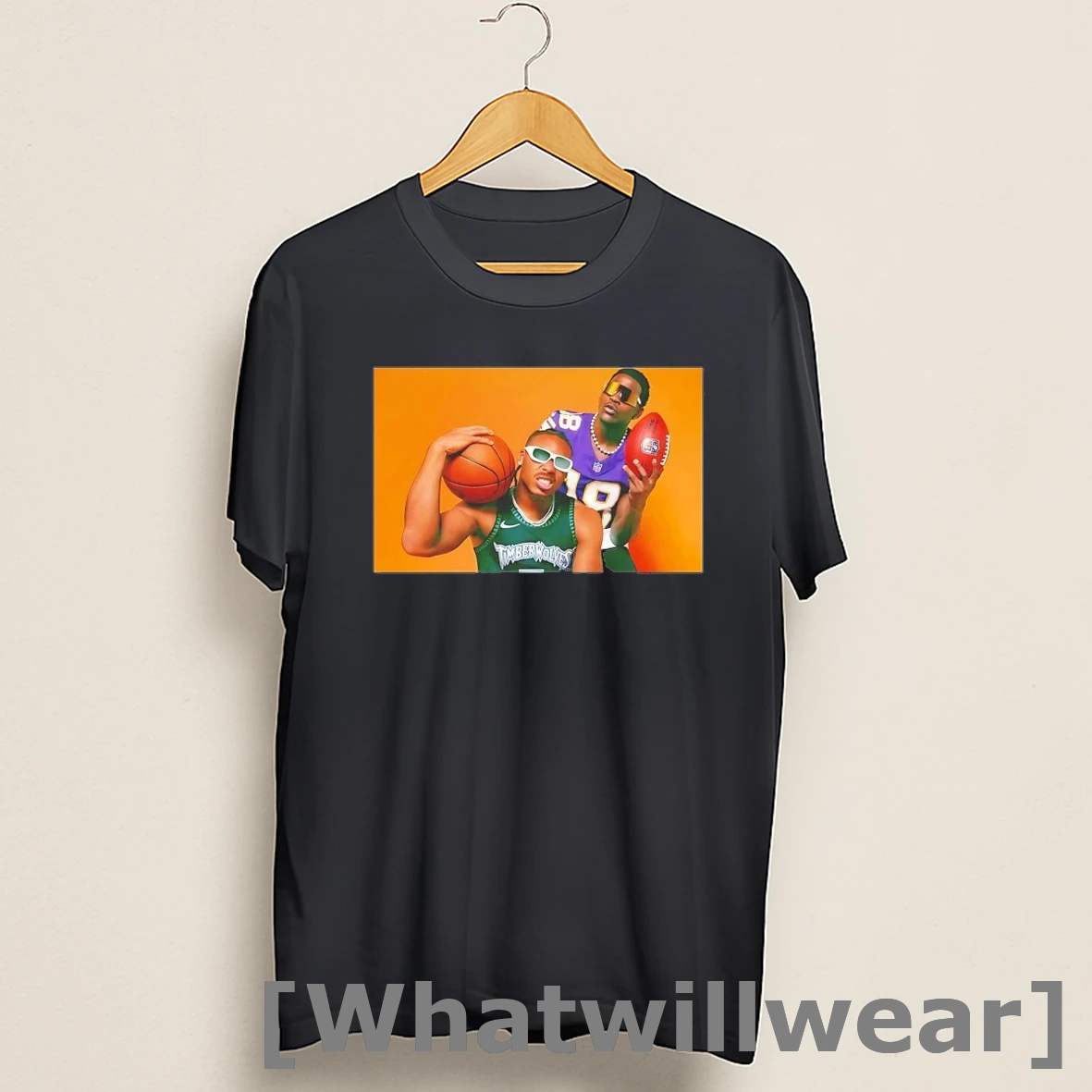 Official Anthony Edwards And Justin Jefferson Minnesota Cover Story Shirts