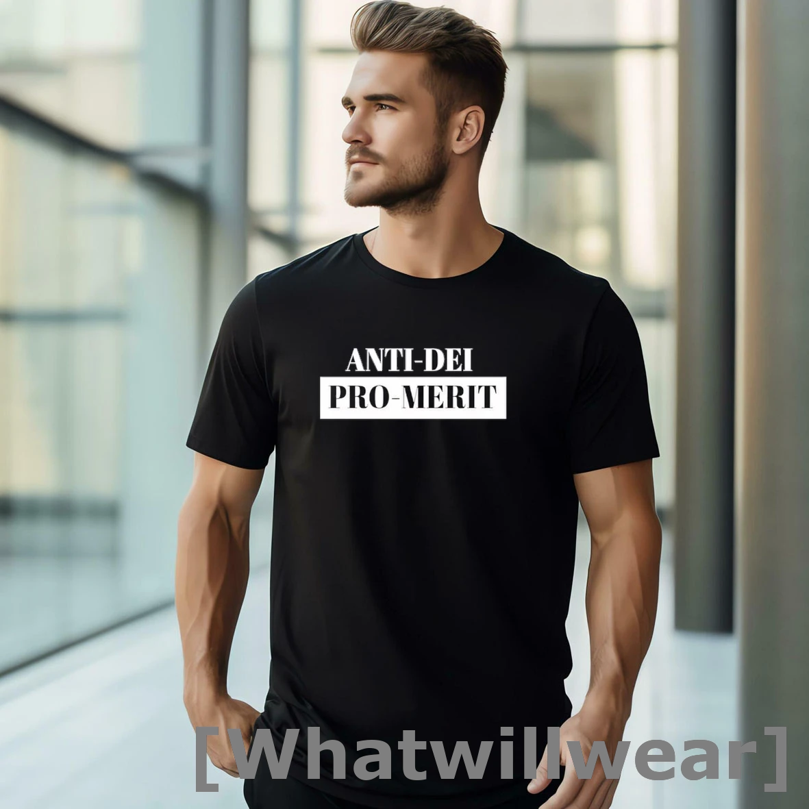 Official Anti Dei Pro Merit The Charlie Kirk Show Tshirts Sweater