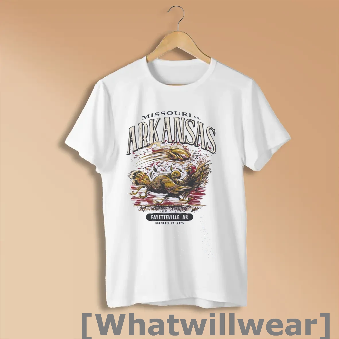 Official Arkansas Razorbacks Vs Missouri Tigers Game Day 2025 Shirts