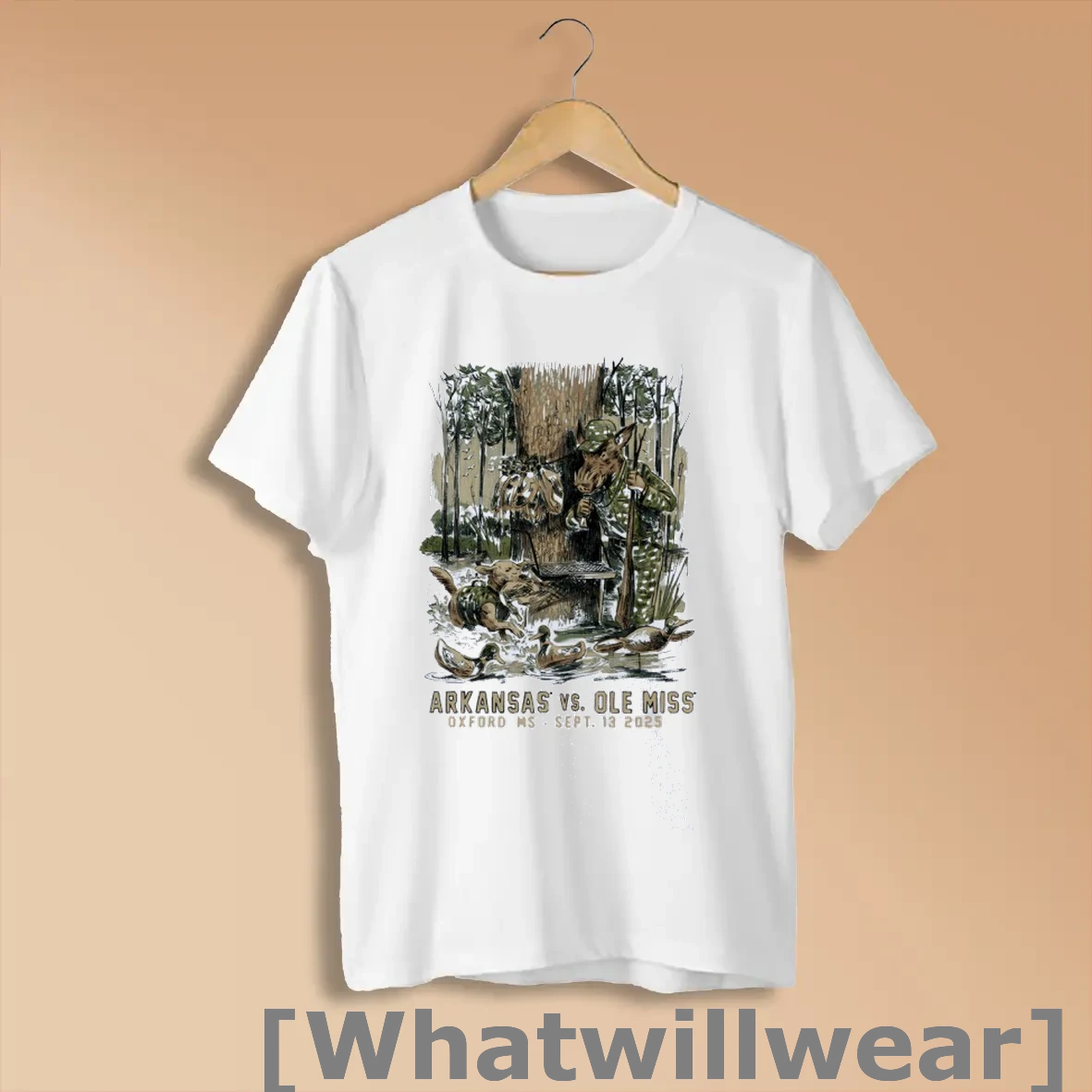 Official Arkansas Razorbacks Vs Ole Miss Rebels Game Day 2025 Shirts