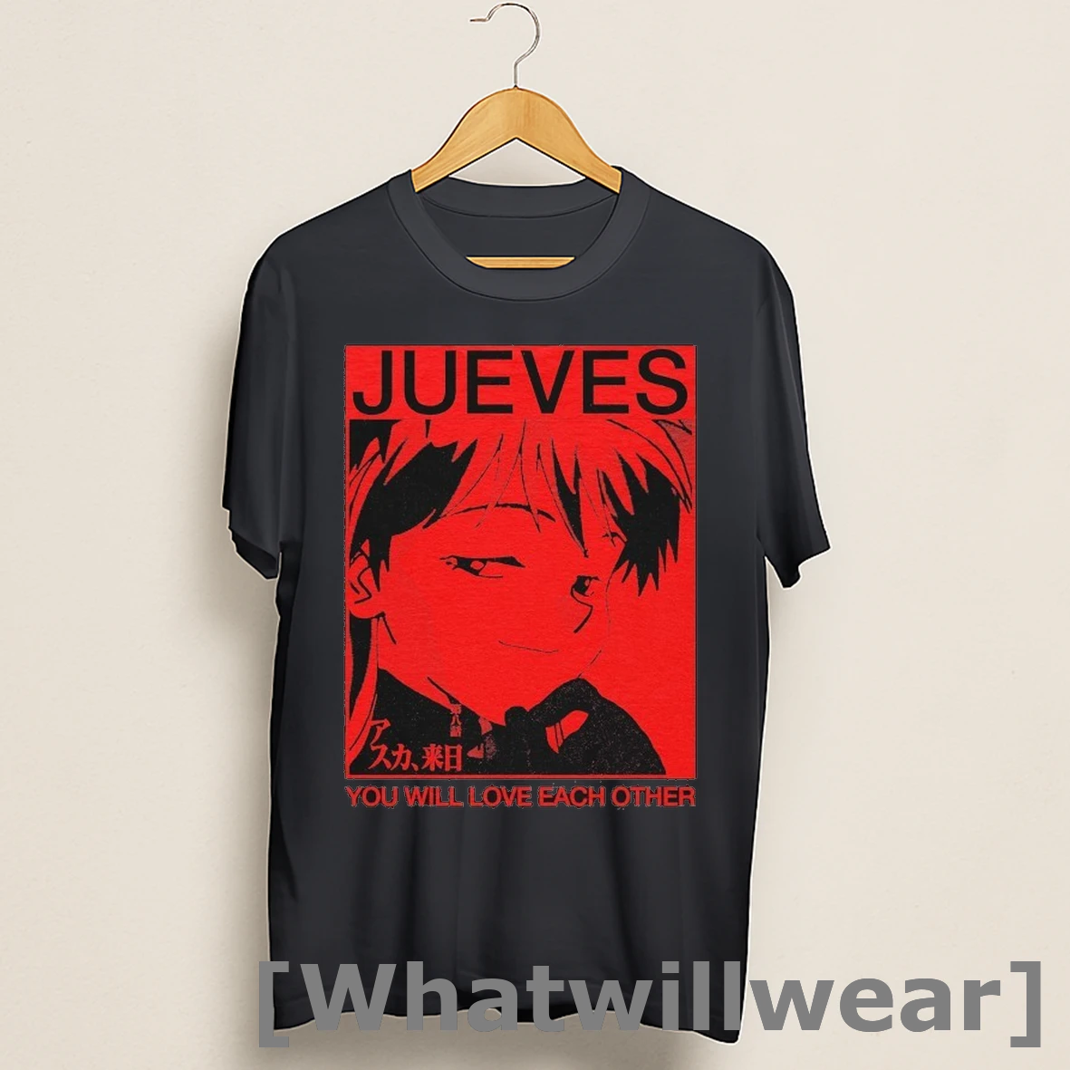 Official Asuka Langley Soryu Health Big Jueves You Will Love Each Other Shirts