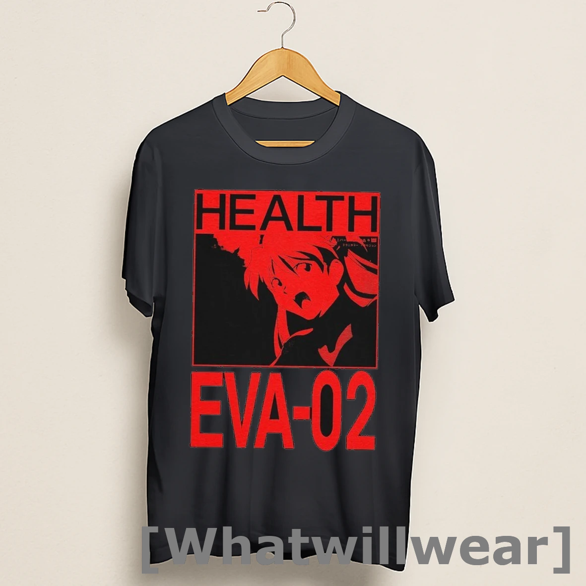 Official Asuka Langley Soryu Health Eva 02 Shirts