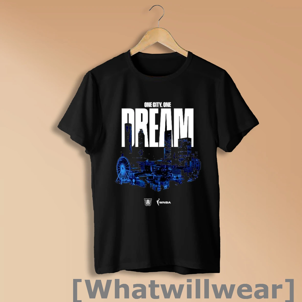 Official Atlanta Dream Wnba Skyline Graphic Shirt Sweatshirt