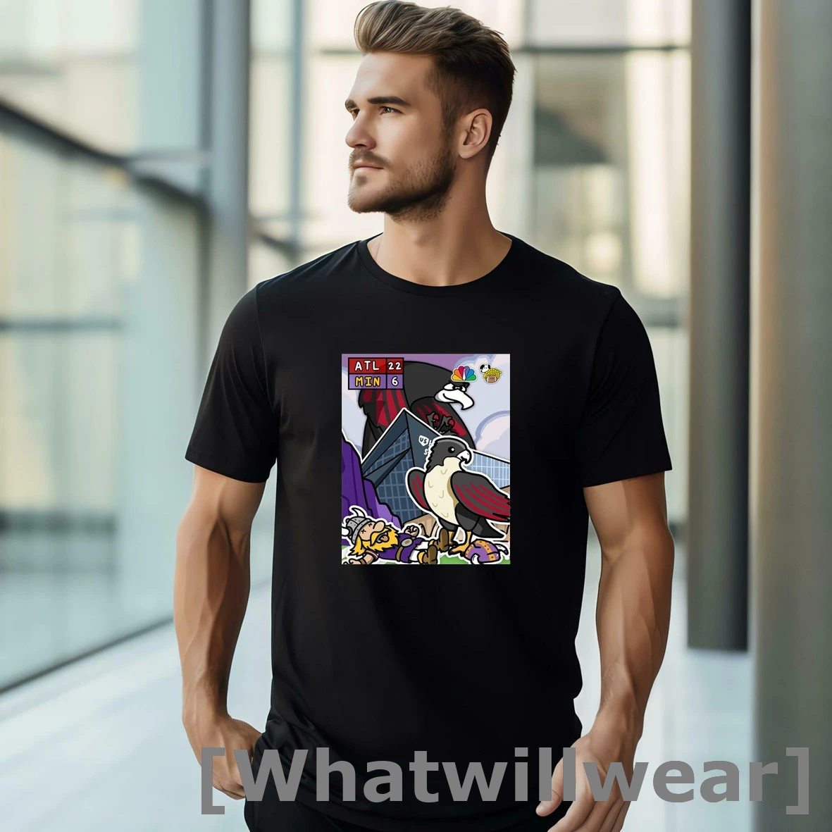 Official Atlanta Falcons Take Out Minnesota Vikings 22 6 Final Score Tshirts Sweater