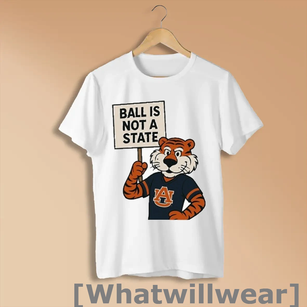 Official Auburn Tigers Ball Is Not A State Mascot T Shirts Shirts