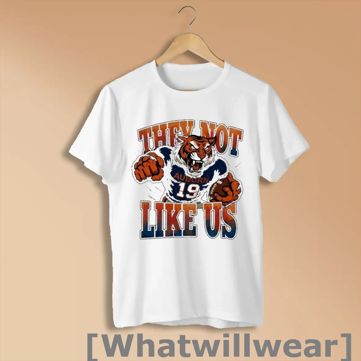 Official Auburn Tigers They Not Like Us Mascot Shirts