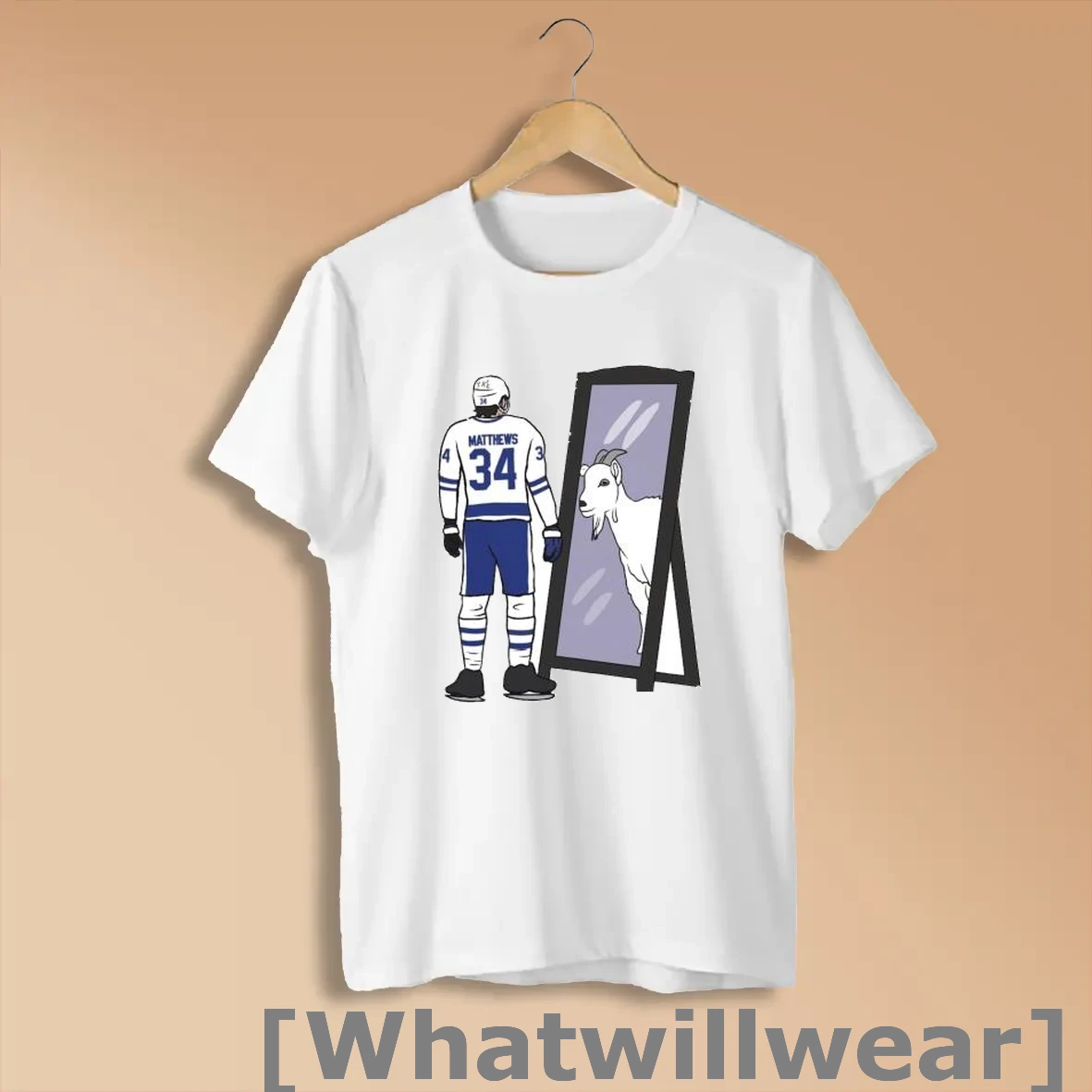 Official Auston Matthews Mirror Goat Shirts