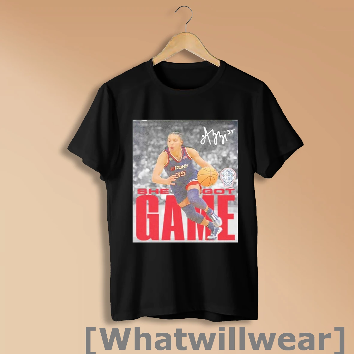 Official Azzi Fudd Uconn Huskies Wnba She Got Game Shirt Sweatshirt