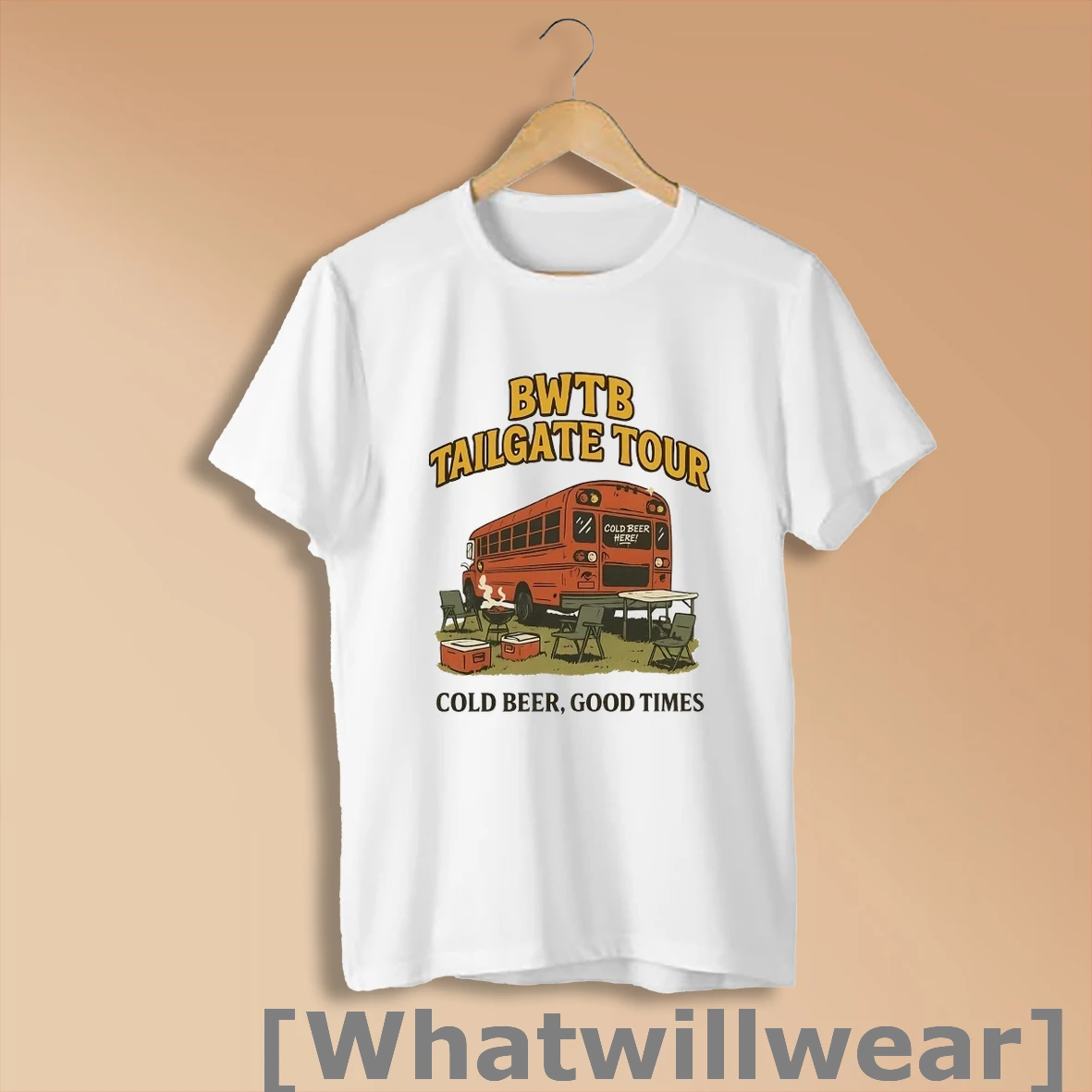Official Bwtb Tailgate Tour Cold Beer Good Times Shirt Sweatshirt
