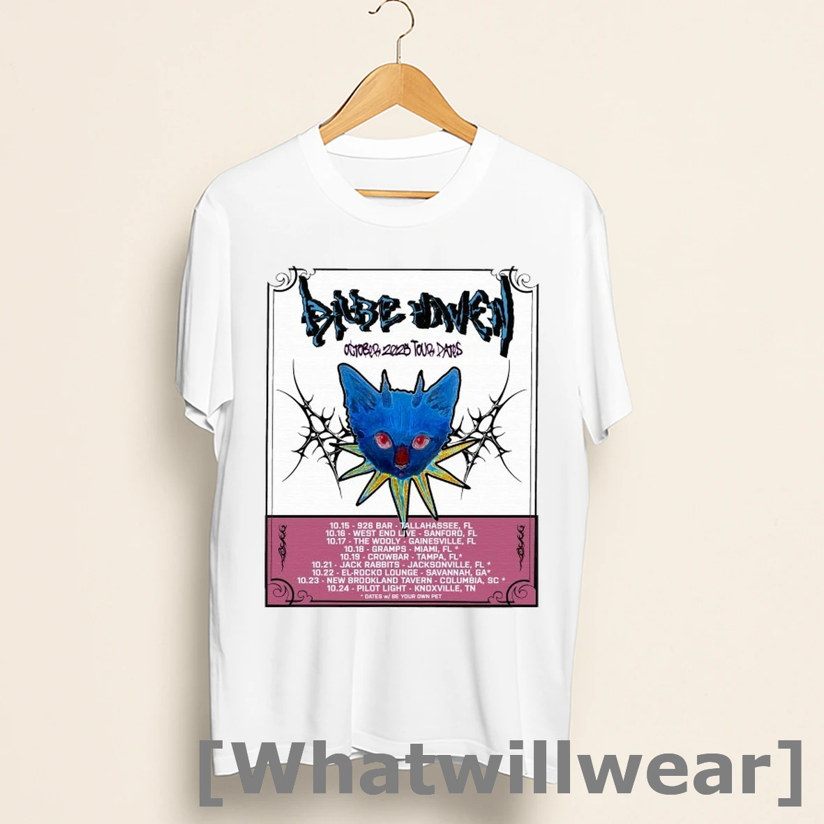 Official Babe Haven Tour Dates Oct 2025 Shirts