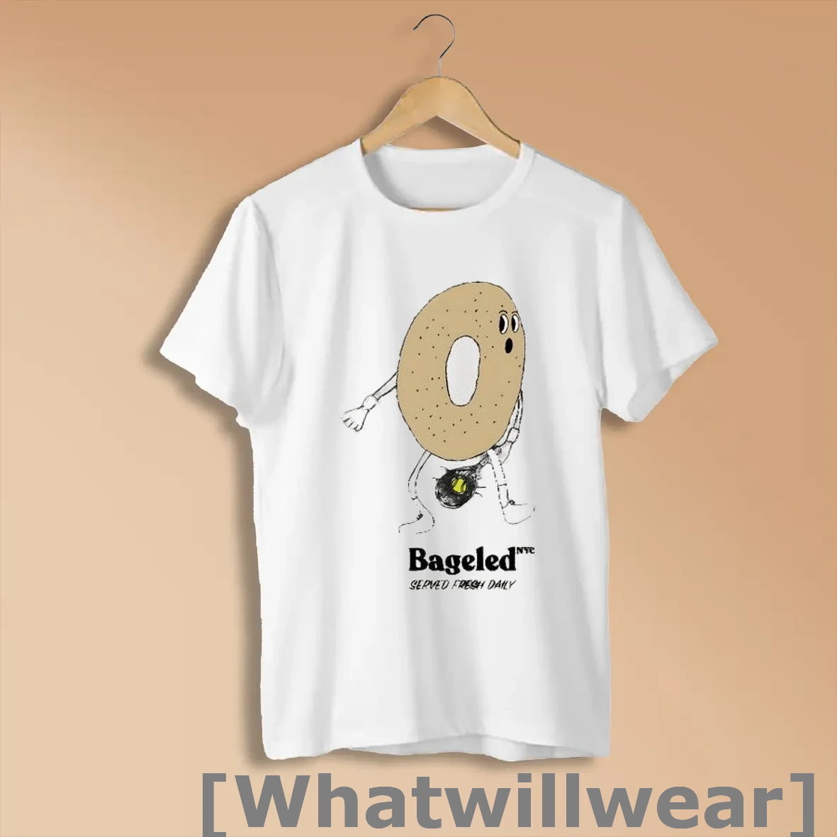 Official Bagel Nyc Served Fresh Daily Shirts