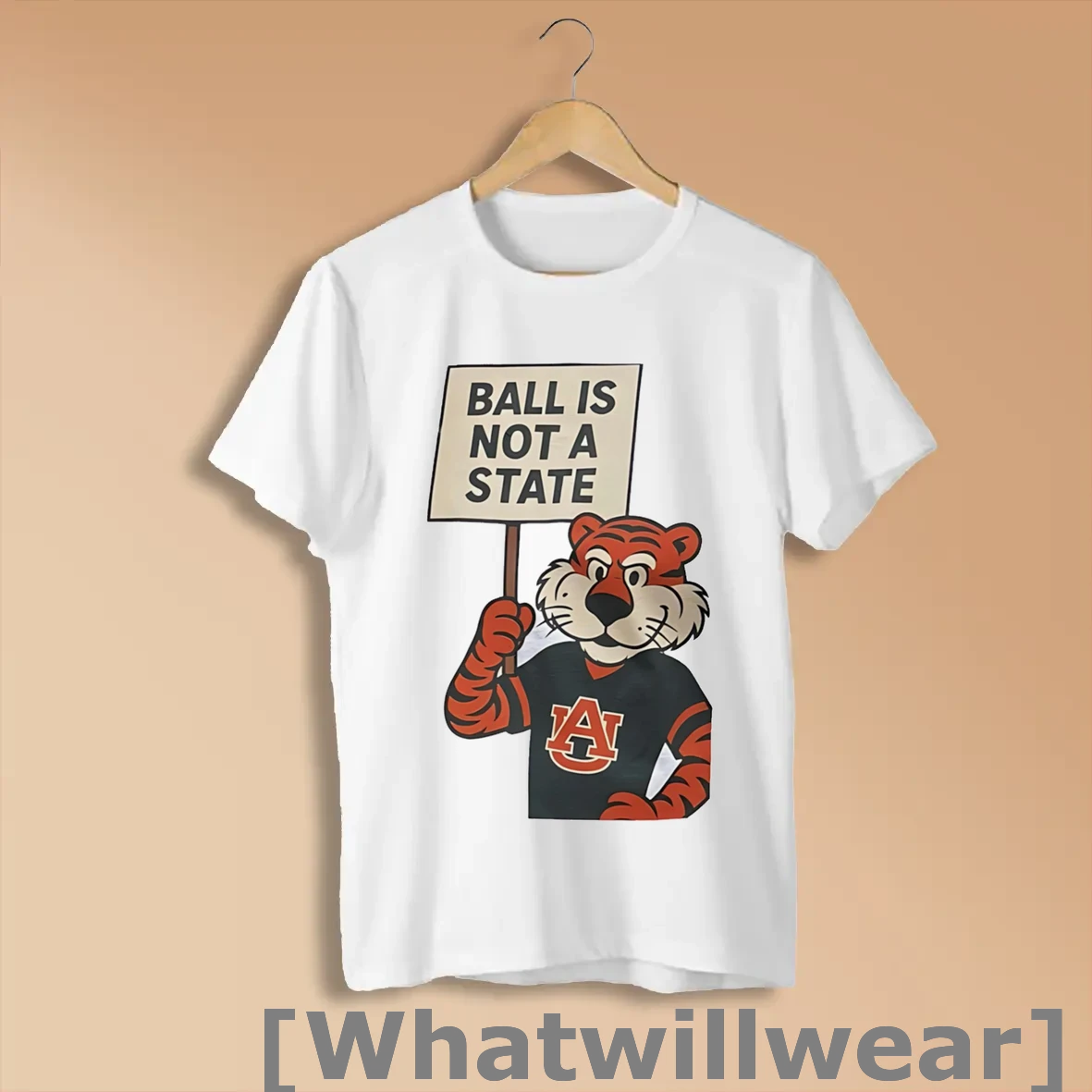 Official Ball Is Not A State Auburn Tigers Shirts