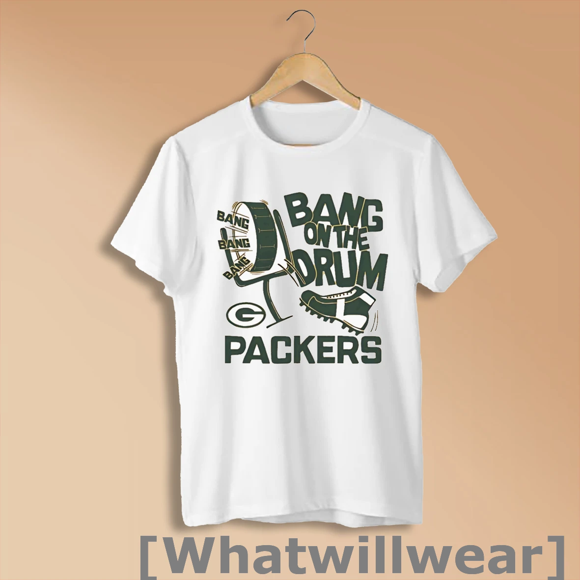 Official Bang On The Drum Packers Shirt Sweatshirt