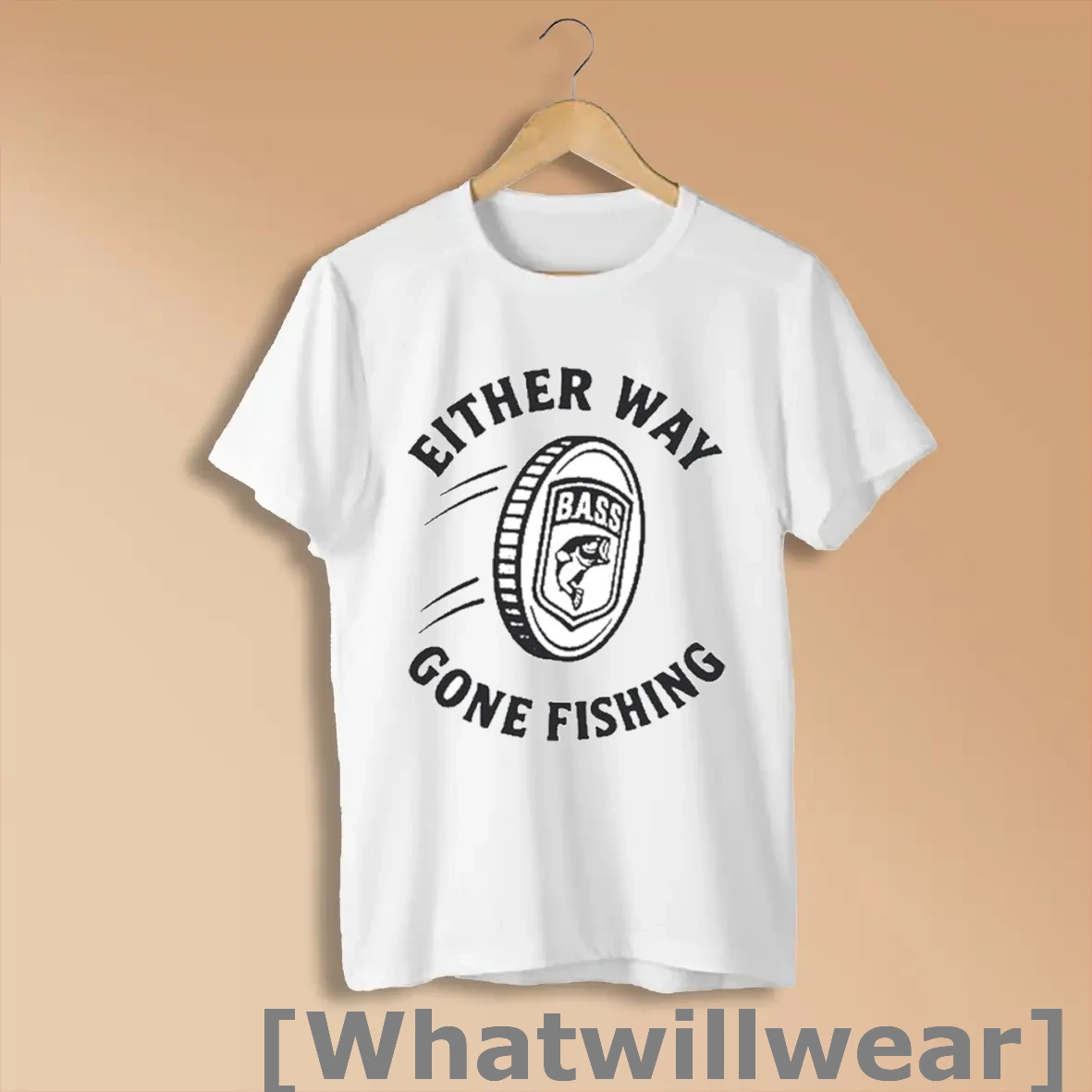 Official Bass Master Flip Fish Either Way Gone Fishing 2025 Shirts