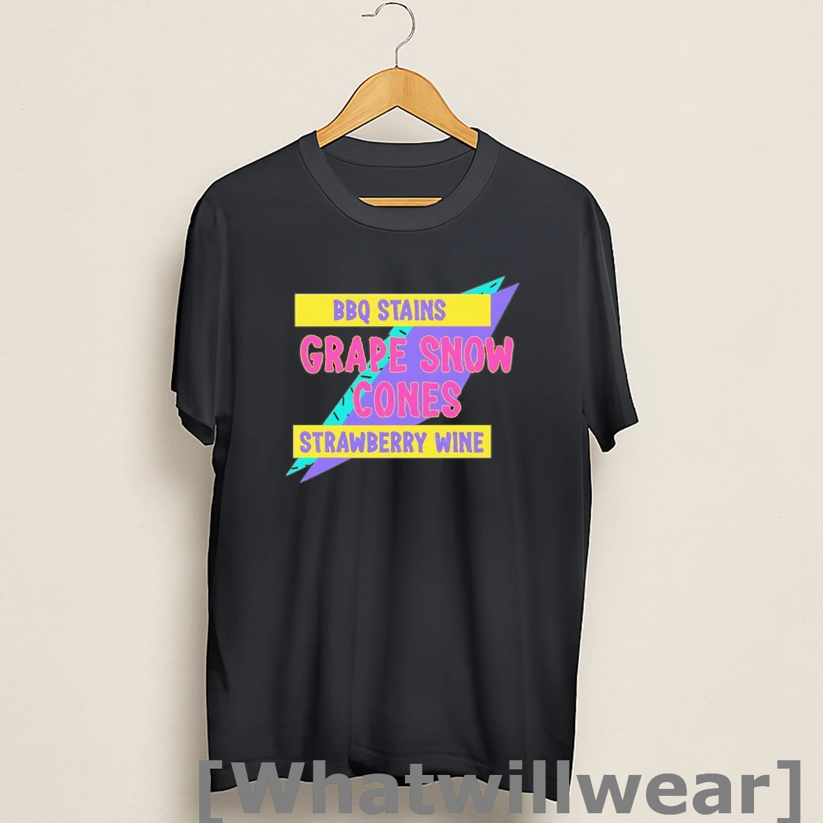 Official Bbq Stains Grape Snow Cones Strawberry Wine Shirts