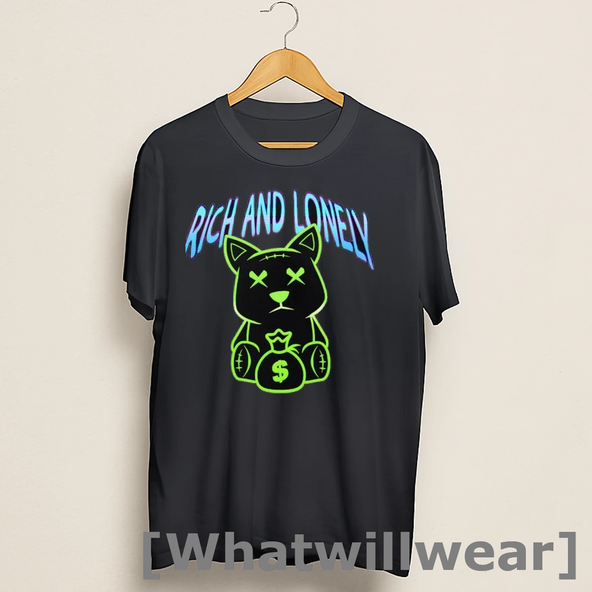 Official Bear Coin Rich And Lonely Shirts