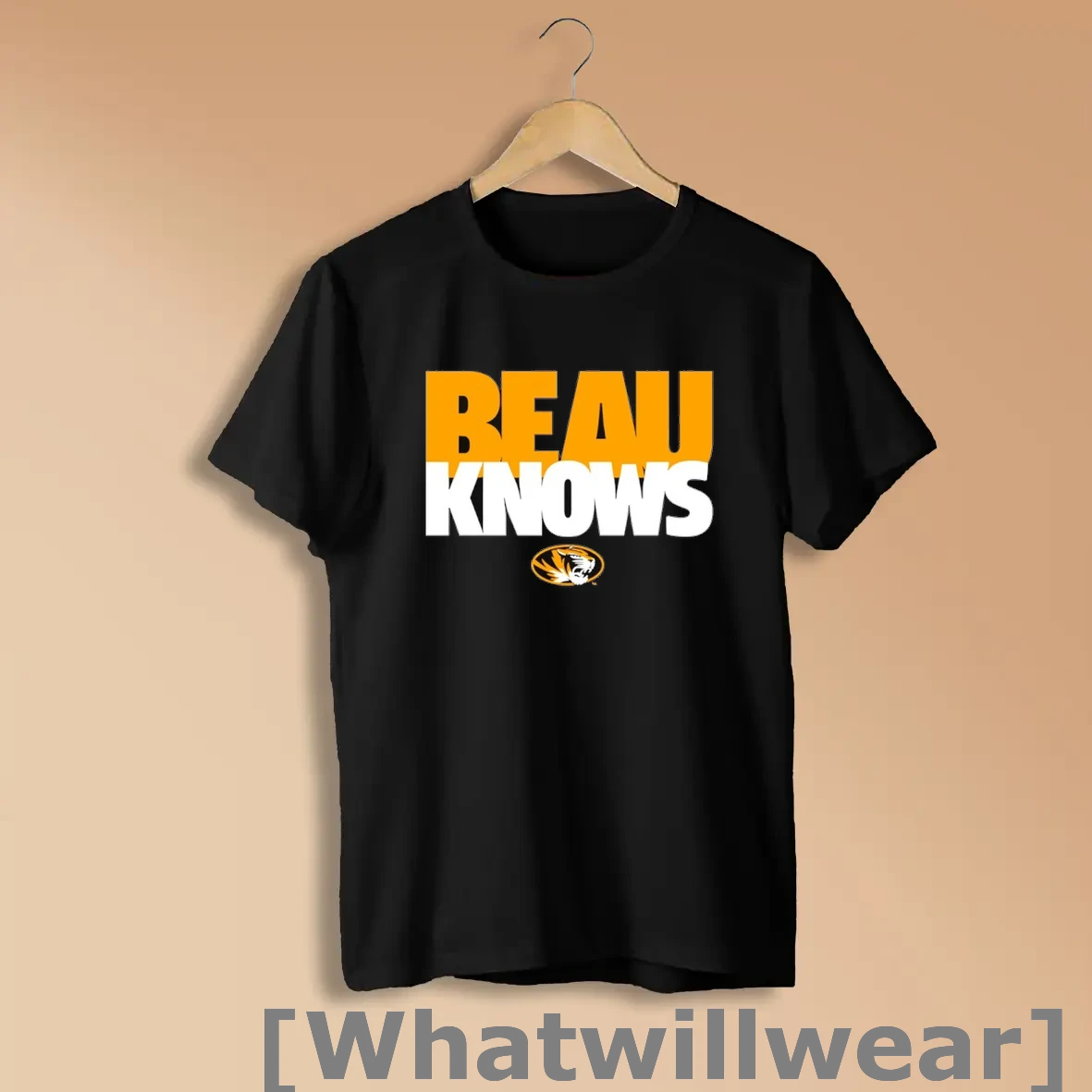 Official Beau Knows Missouri Tigers Football Beau Pribula Shirts
