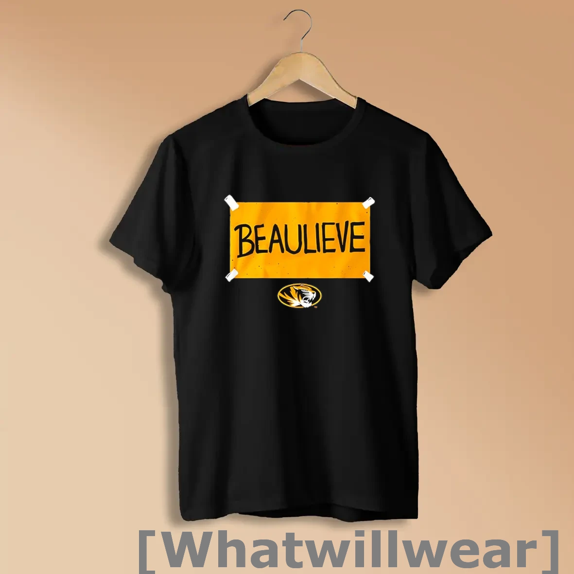 Official Beaulieve Missouri Tigers Football Beau Pribula Believe Shirts