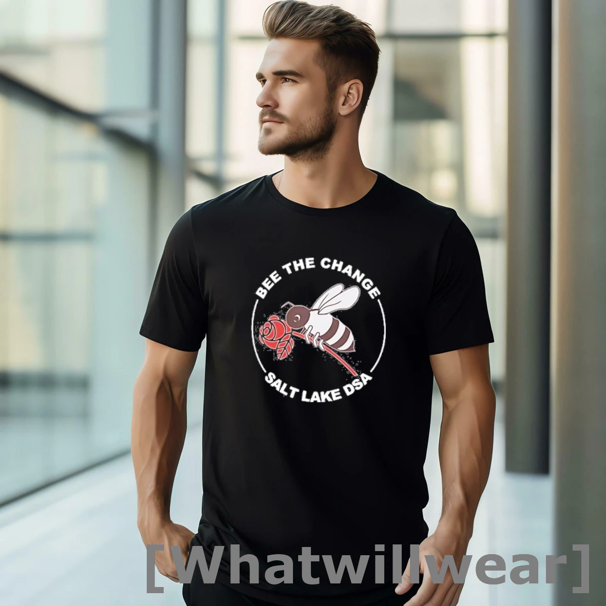 Official Bee The Change Salt Lake Dsa Shirts