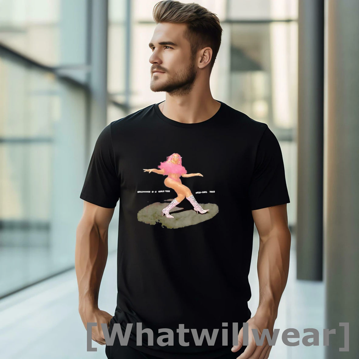 Official Beyonce Houston Pink Year Of Renaissance World Tour 2025 Tshirts Sweater