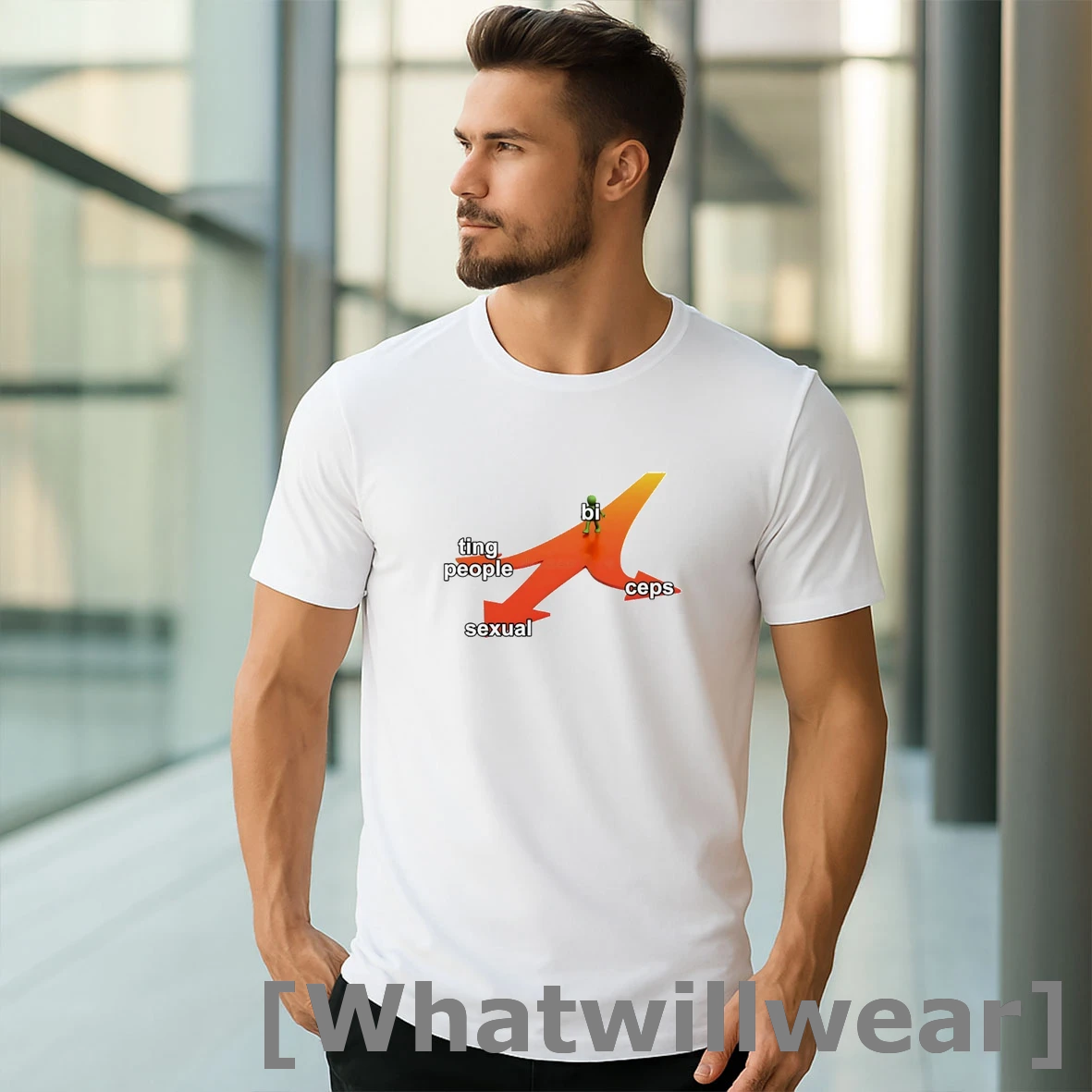 Official Bi Ting People Ceps Sexual Arrow Tshirts Sweater