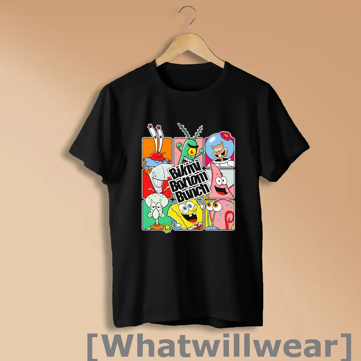 Official Bikini Bottom Bunch X The Brady Bunch Shirts