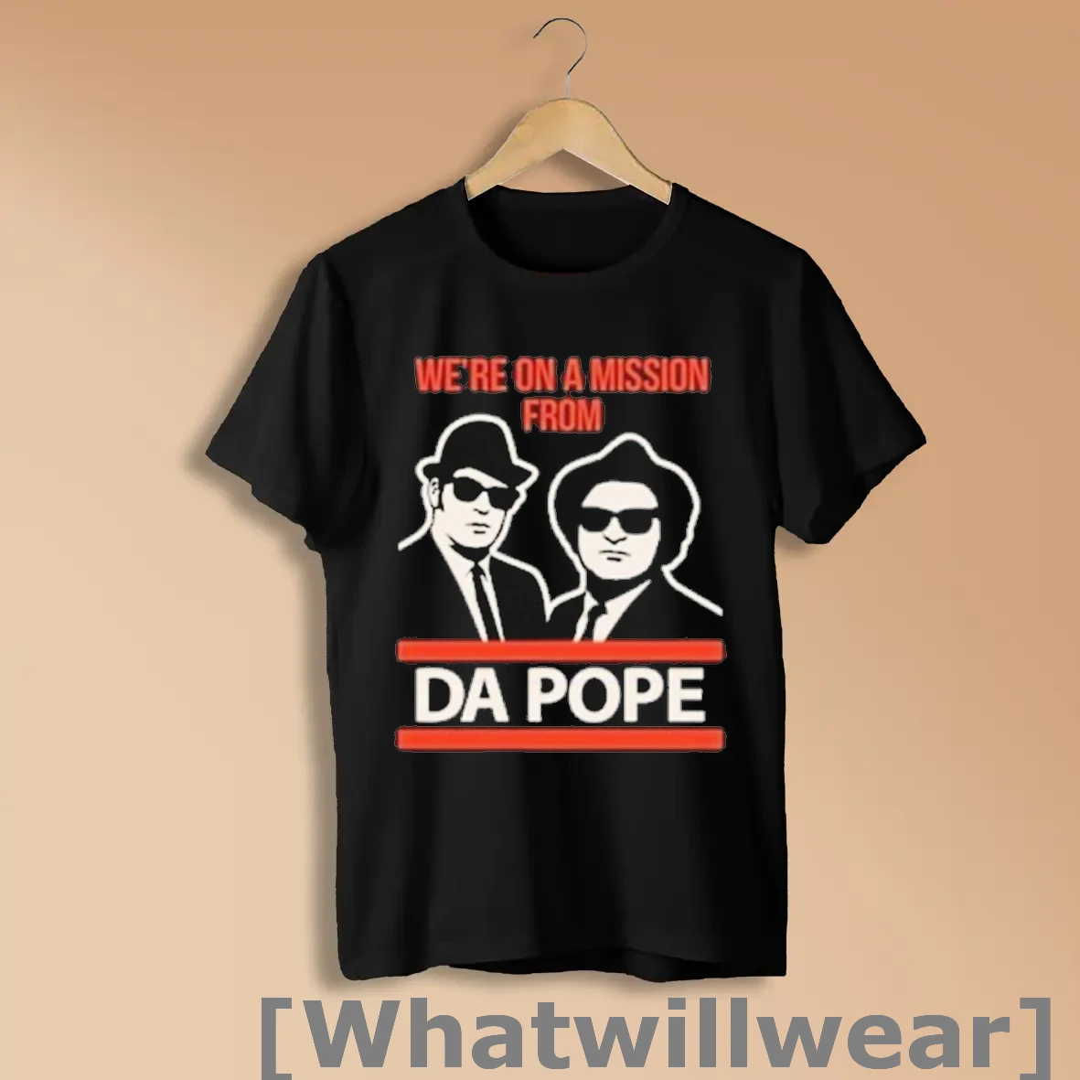 Official Blues Brothers X Chicago Bears Were On A Mission From Da Pope Shirts