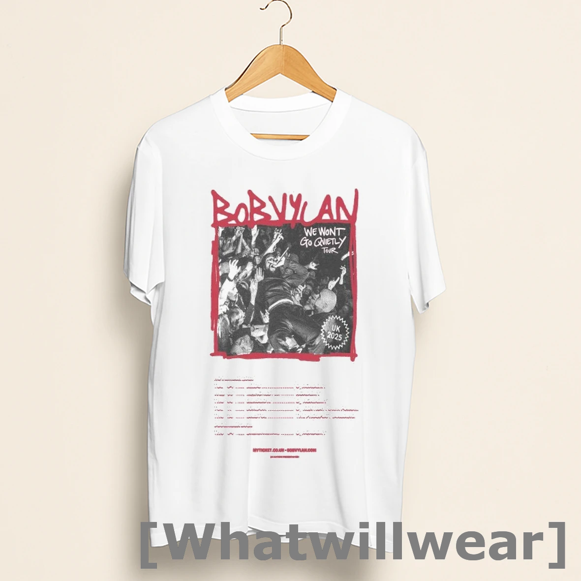 Official Bob Vylan We Wont Go Quietly Tour 2025 Dates November And December Shirts