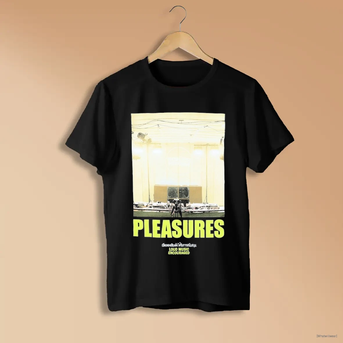 Official Boiler Room X Pleasures Turntable Loud Music Encouraged T Shirts Shirts