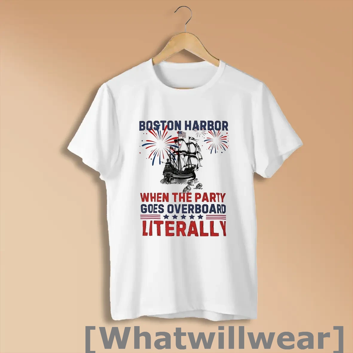 Official Boston Harbor When The Party Goes Overboard Literally Shirts
