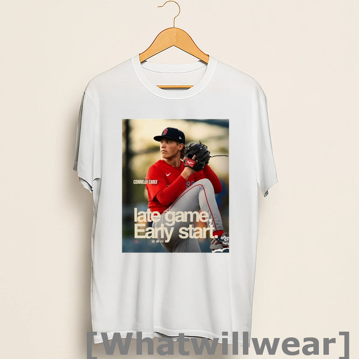 Official Boston Red Sox Welcome To The Majors Connelly Early Late Game Early Start Shirts