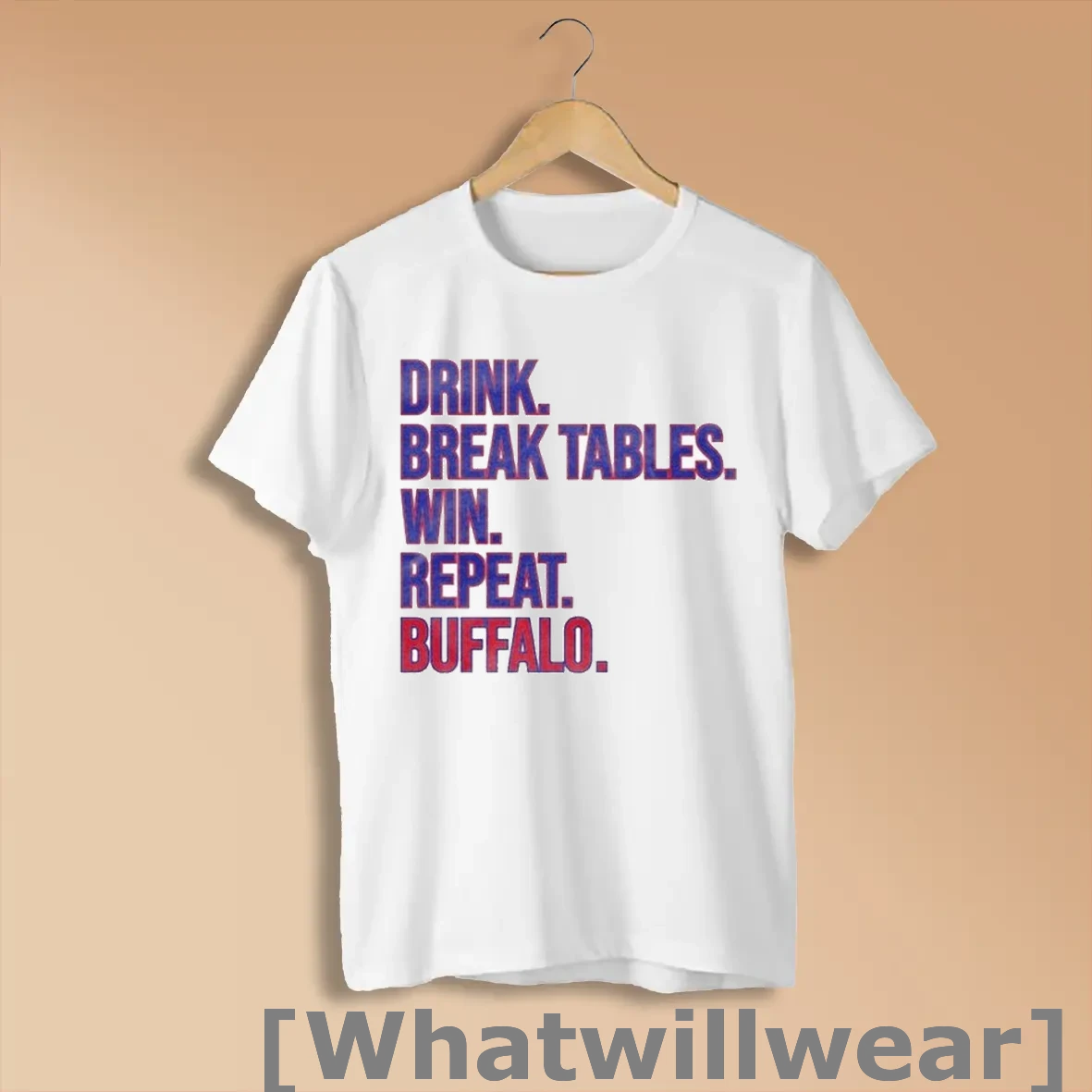 Official Break Tables Win Repeat Buffalo Bills Shirts