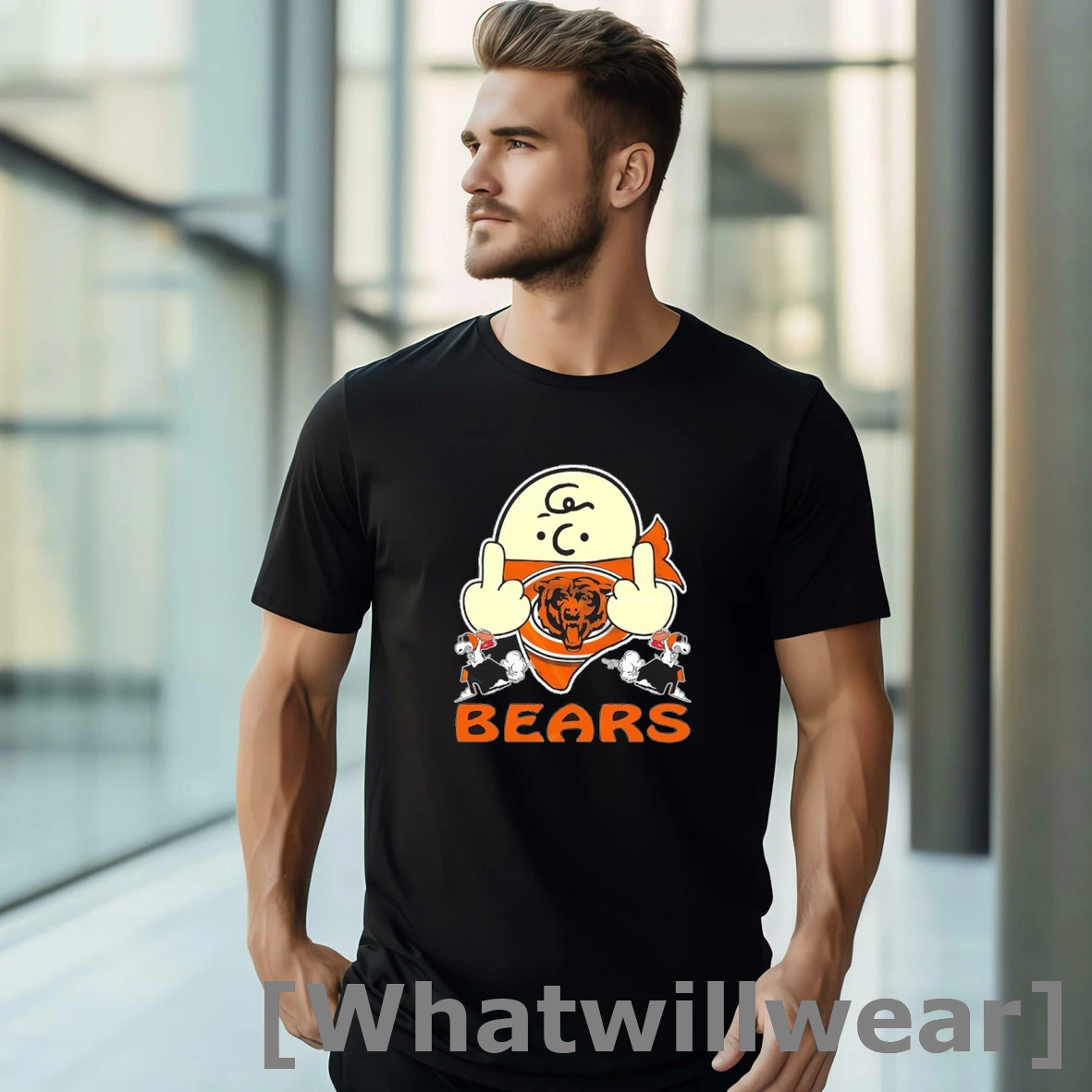 Official Brown And Snoopy Fuck Bears Tshirts Sweater