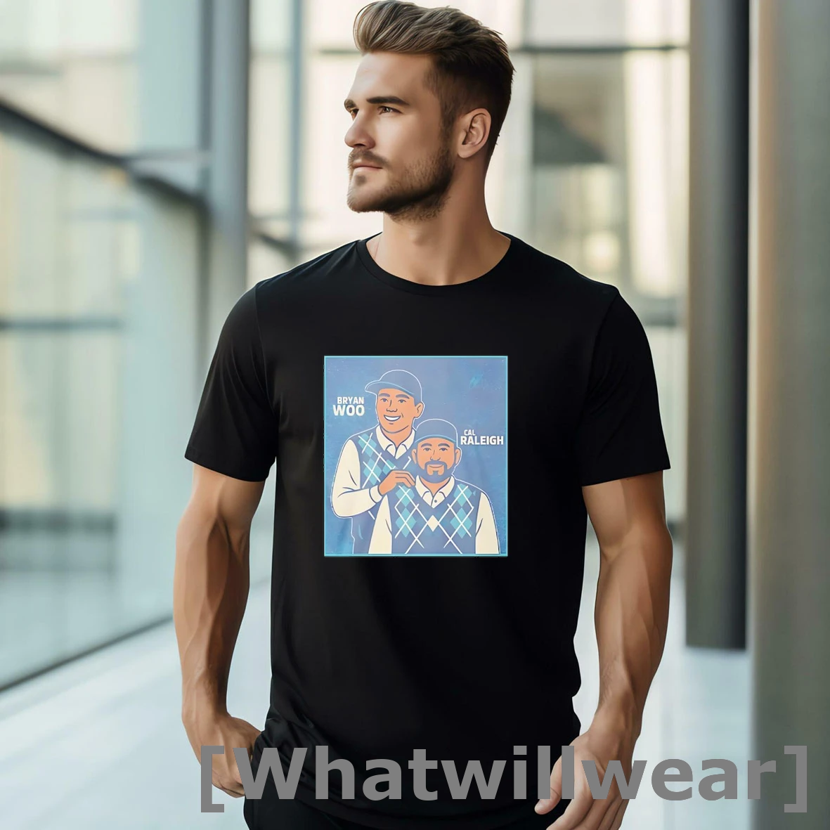Official Bryan Woo And Cal Raleigh Step Brothers Seattle Mariners Baseball Tshirts Sweater