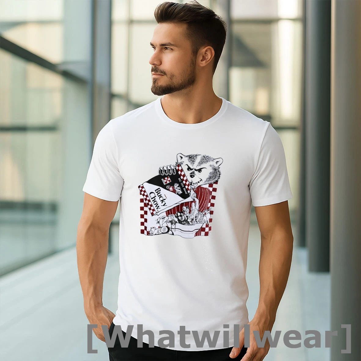 Official Bucky Chow Mine Got Torn Up Playing Sandlot Football In Hs Retro Tshirts Sweater