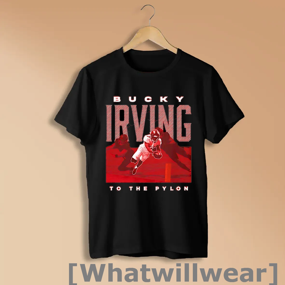 Official Bucky Irving To The Pylon Tampa Bay Buccaneers Nfl Shirts