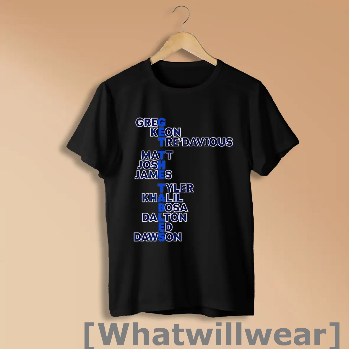 Official Buffalo Bills Get The Tables Names Players 2025 Black Shirts