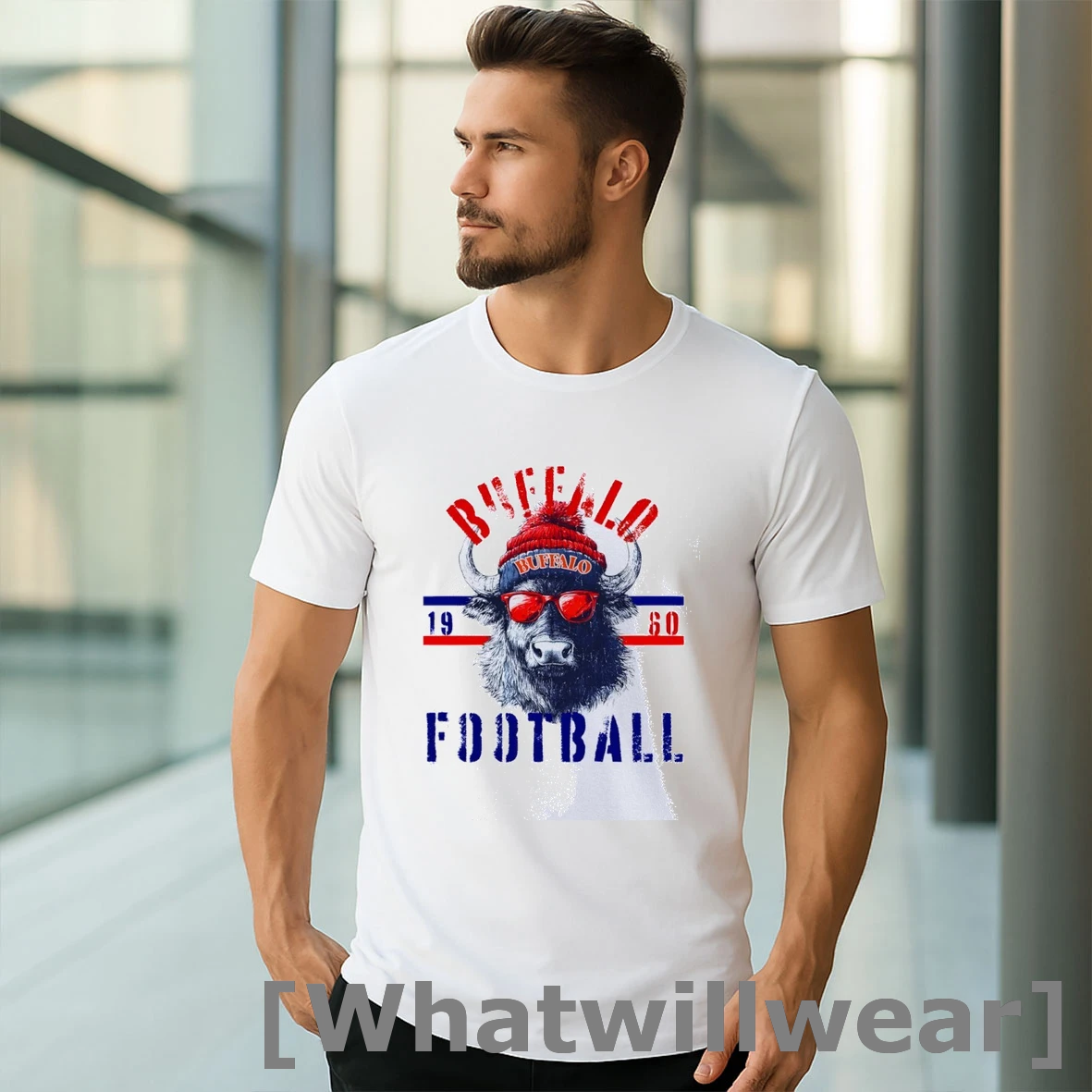 Official Buffalo Bills Mascot 1960 Buffalo Football Nfl Gameday Gift For Fan Classic Mens Tshirts Sweater