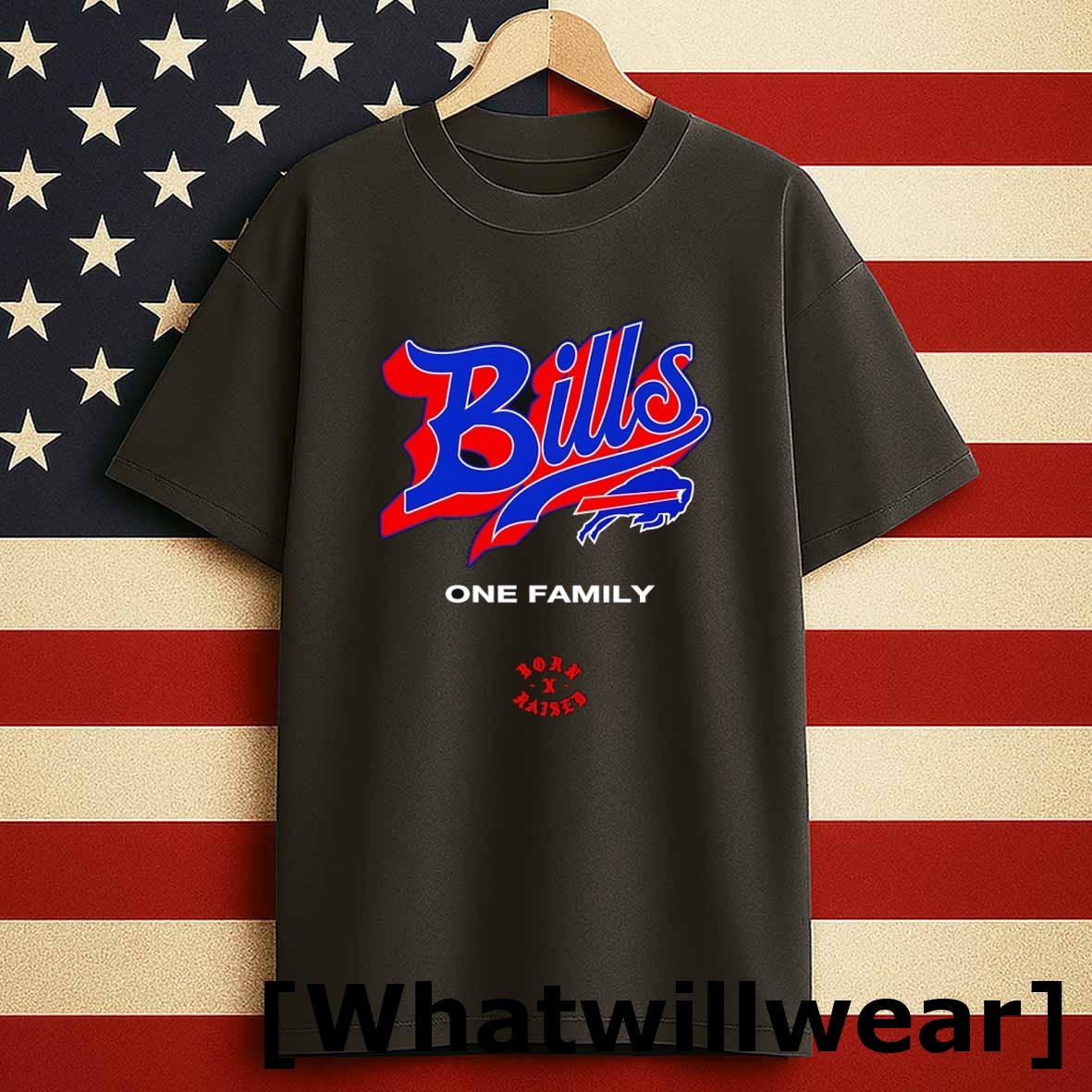 Official Buffalo Bills One Family Script Tshirts Sweater