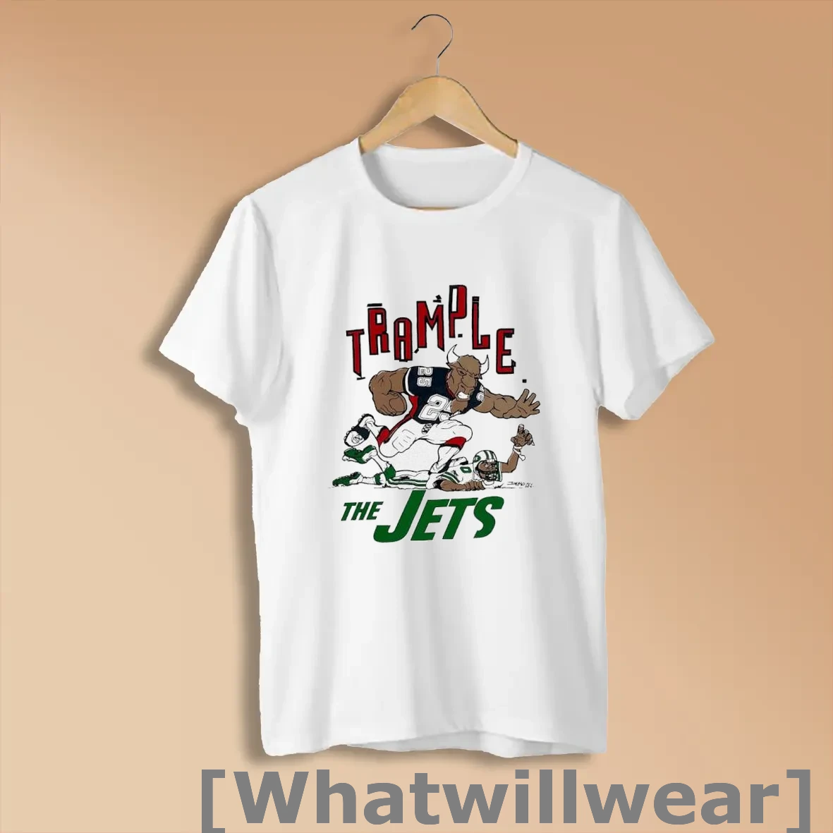 Official Buffalo Bills Trample The Jets Vintage Shirts