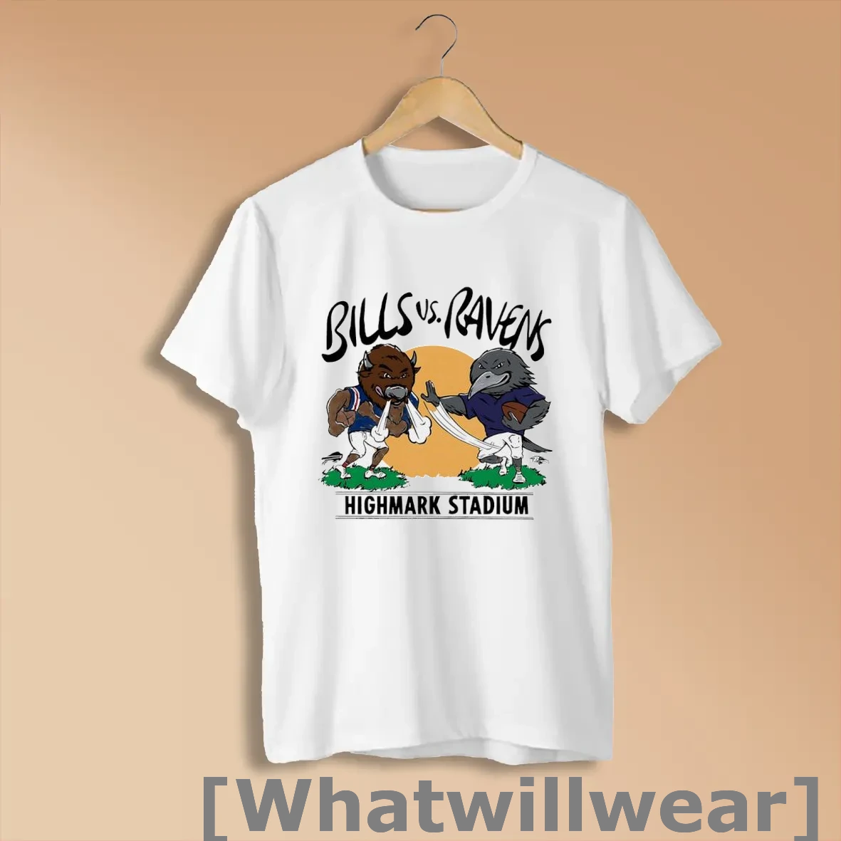 Official Buffalo Bills Vs Baltimore Ravens Highmark Stadium Shirts