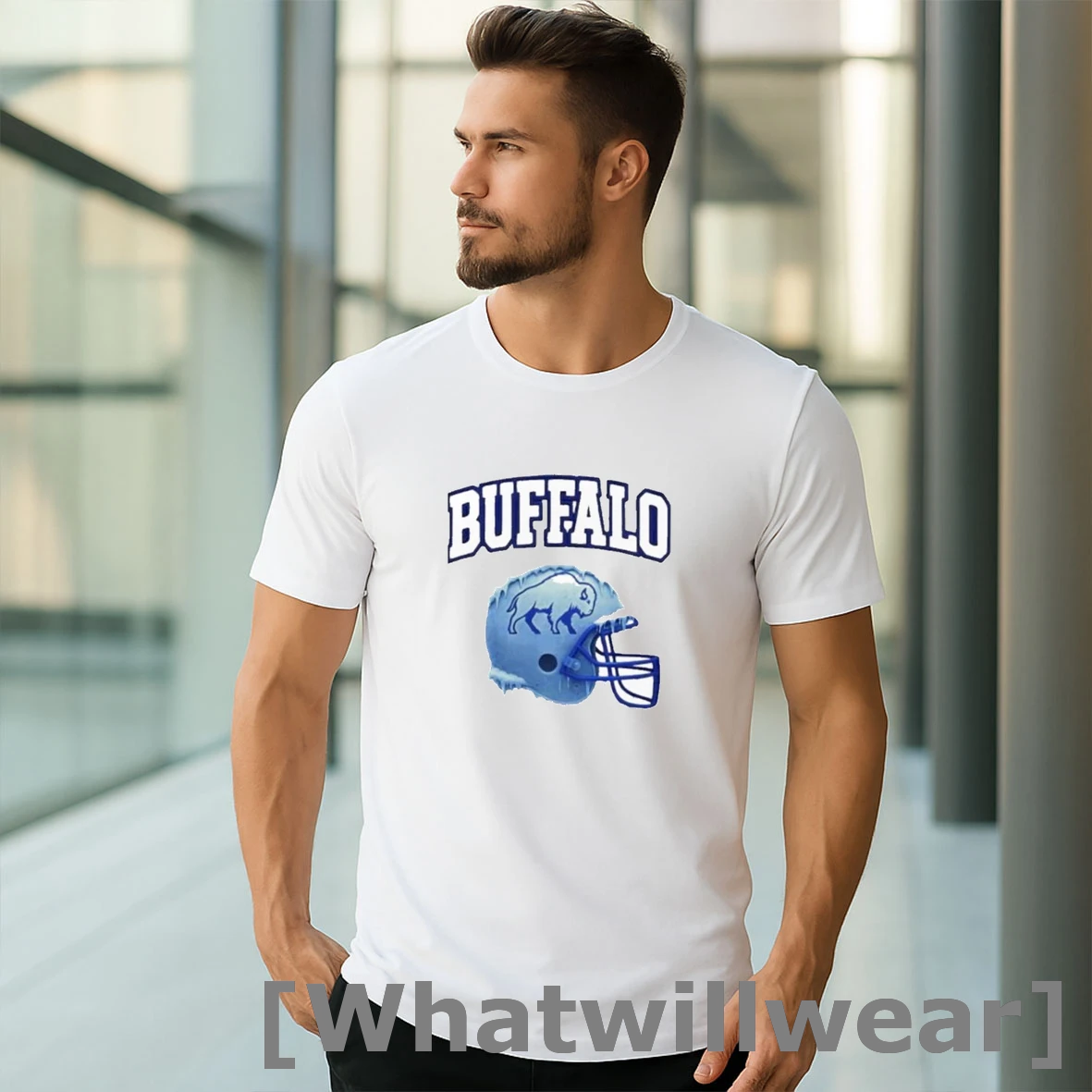Official Buffalo Frost Buffalo Bills Helmet Cool Tshirts Sweater