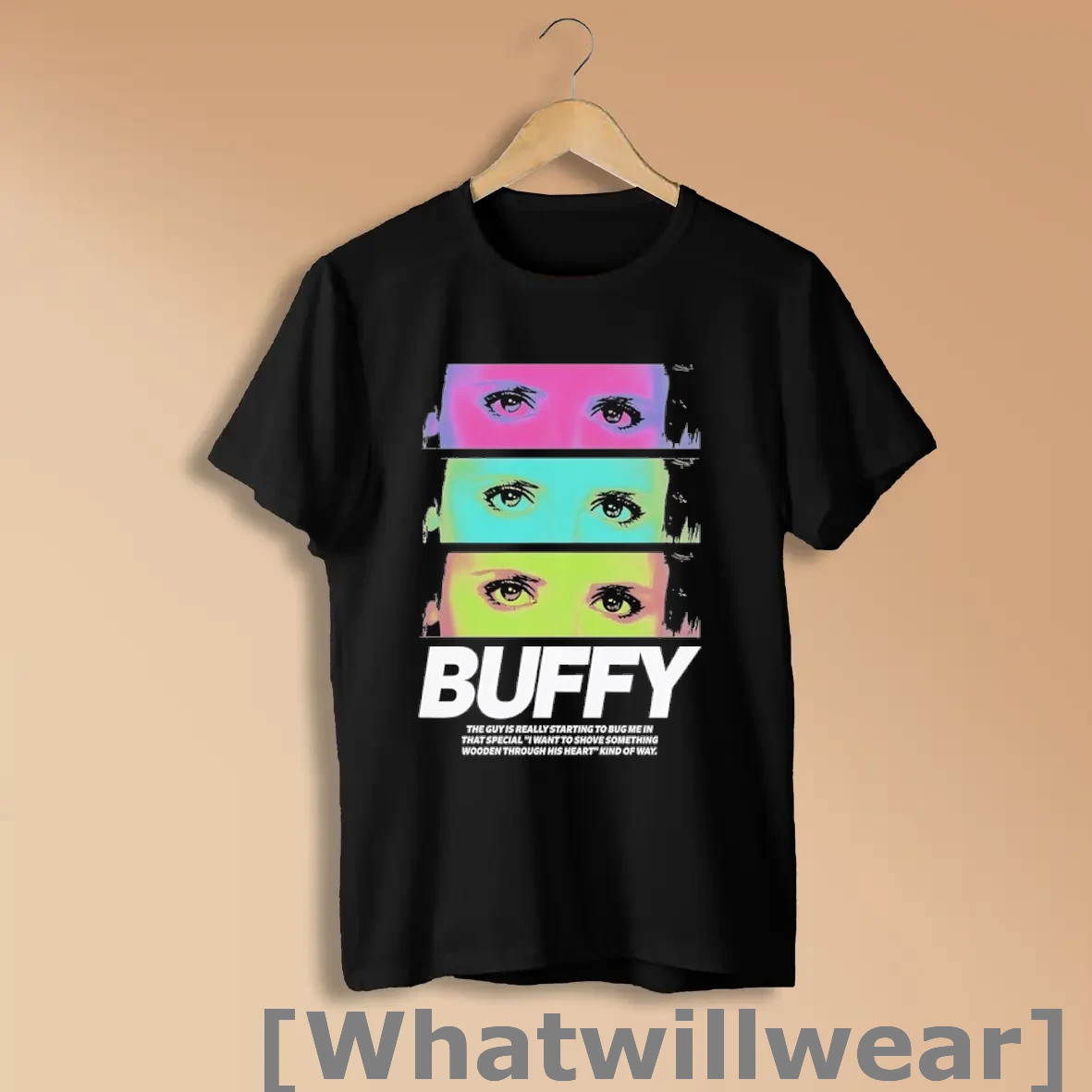 Official Buffy The Vampire Slayer Buffy Stack Girls Shirts