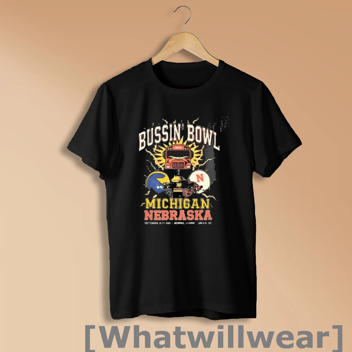 Official Bussin Bowl Michigan Vs Nebraska September 20 2025 Shirt Sweatshirt