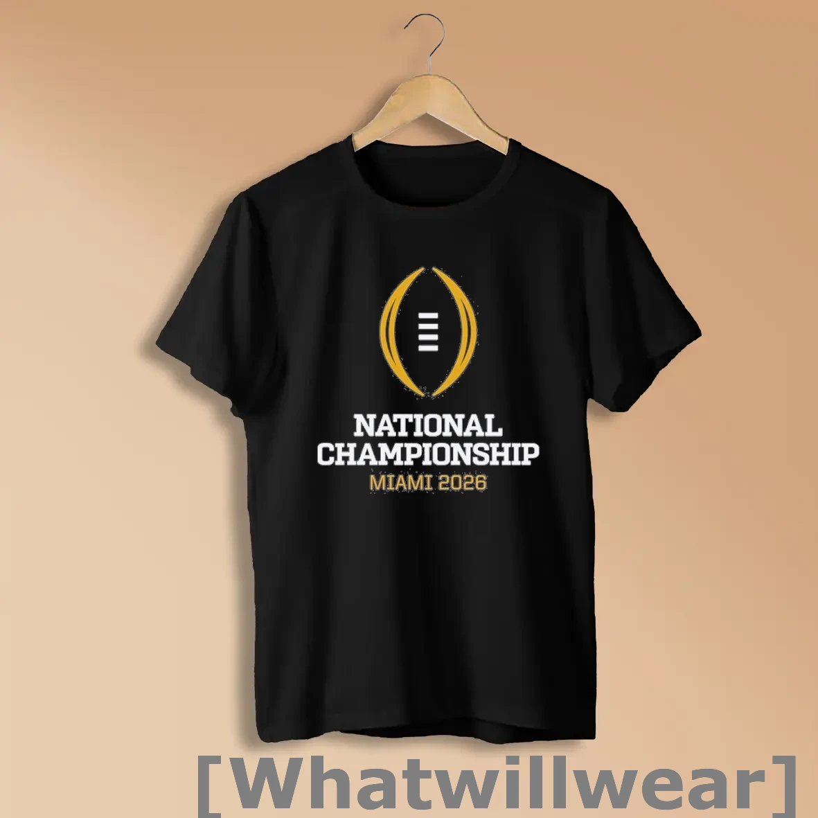 Official Cfp National Championship Game 2026 Logo Shirts