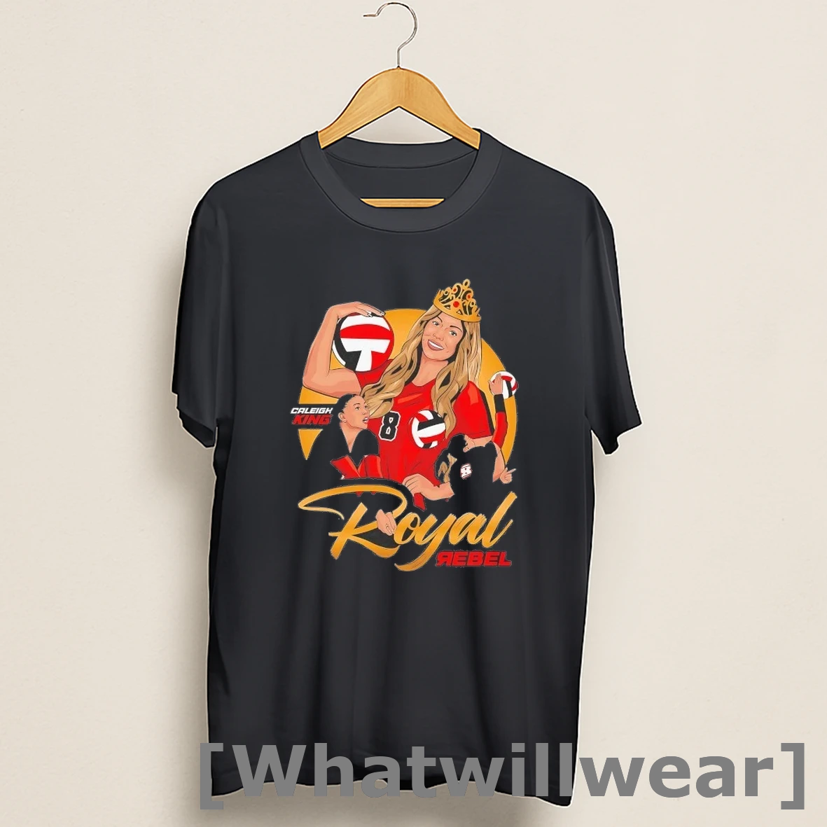 Official Caleigh King Royal Unlv Rebels Shirts