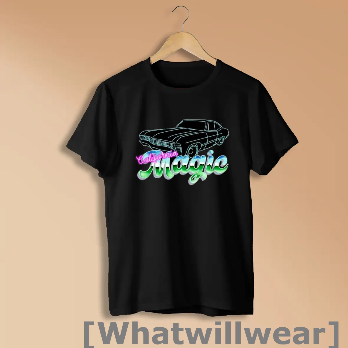 Official California Magic Lowrider Impala Retro Neon Shirts