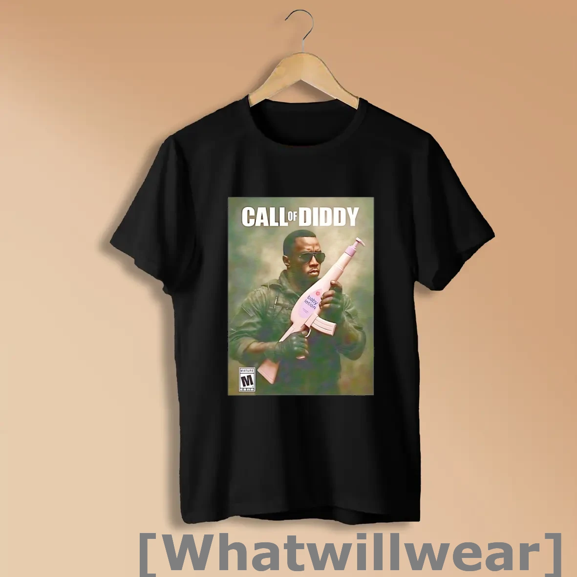 Official Call Of Diddy Video Game Parody Shirts