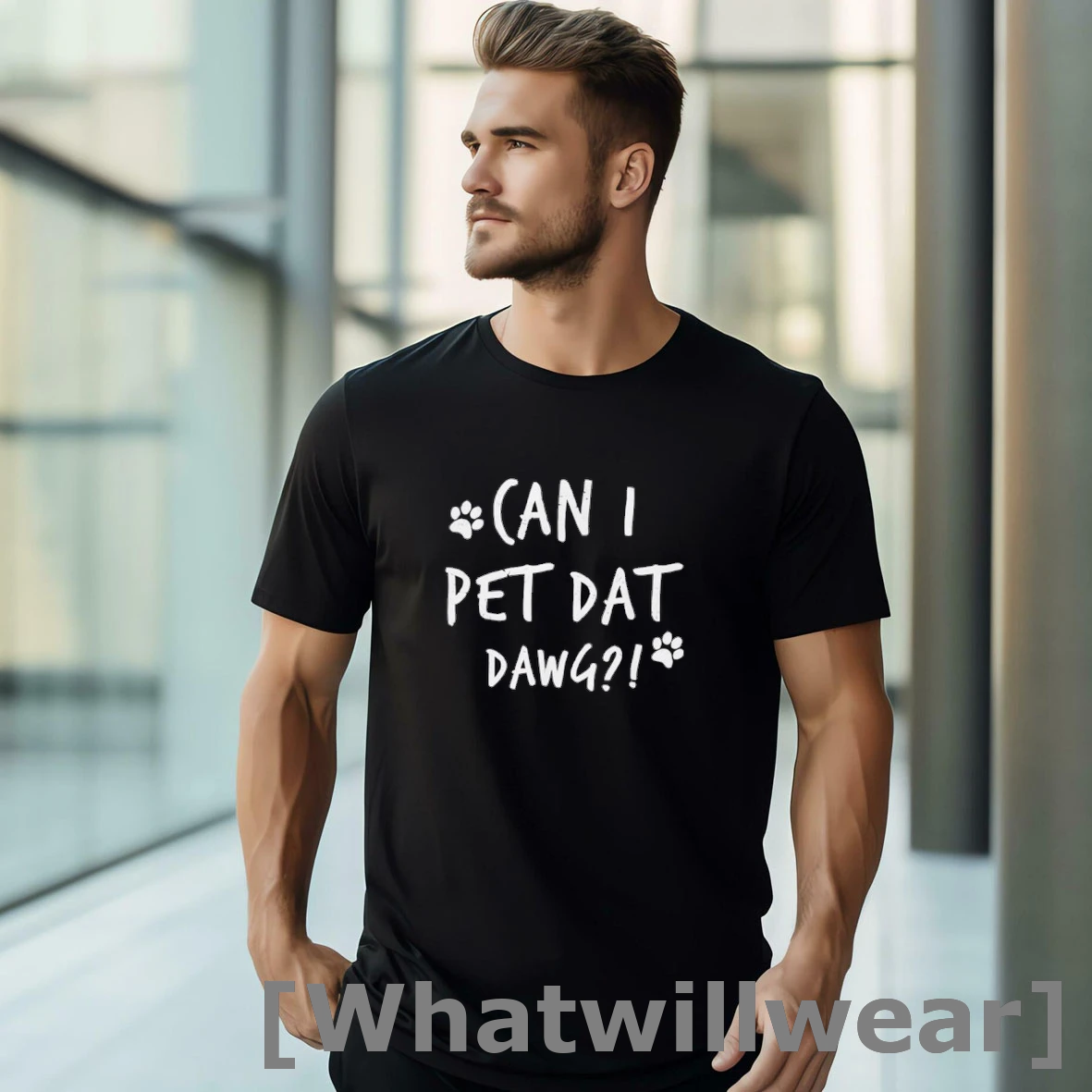 Official Can I Pet Dat Dawg Can I Pet That Dog Funny Dog Tshirts Sweater