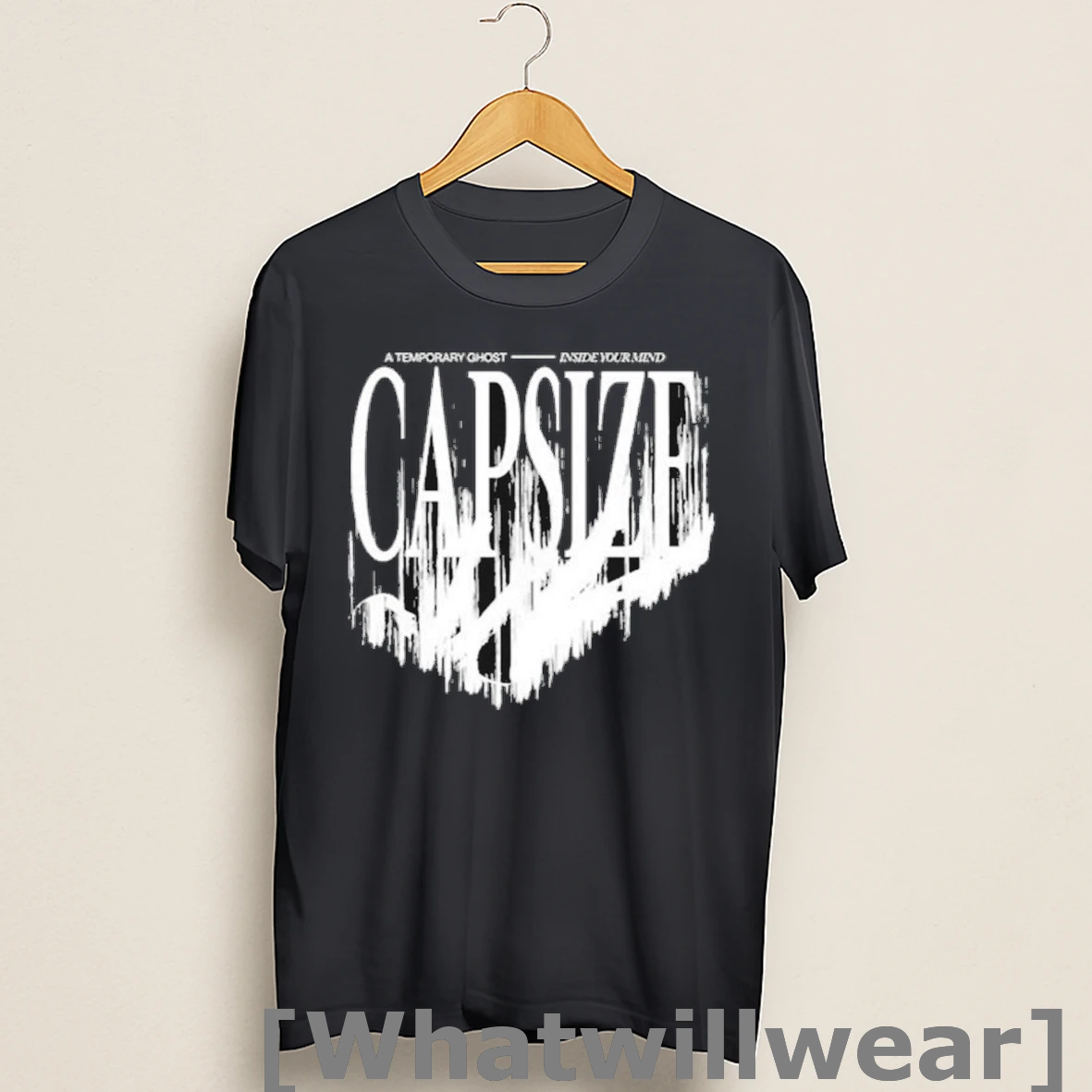 Official Capsize A Temporary Ghost Inside Your Mind Fading Face Shirts